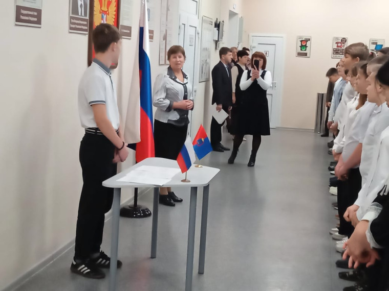 Инаугурация Президента школьной «Республики МиД».